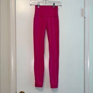 Lululemon Hot Pink Active Leggings Size 2